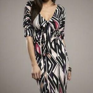 DVF Kitt Silk Jersey Sheath Dress